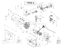 Part Location Diagram of 530014923 Poulan Clutch Hsg.